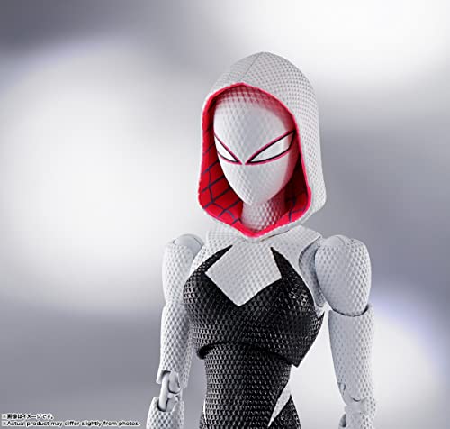 S.H.フィギュアーツ スパイダーマン:アクロス・ザ・スパイダーバース スパイダーグウェン 約150mm ABS&PVC製 塗装済み可動フィギュア - Image 6
