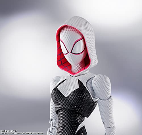 S.H.フィギュアーツ スパイダーマン:アクロス・ザ・スパイダーバース スパイダーグウェン 約150mm ABS&PVC製 塗装済み可動フィギュア - Image 7