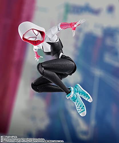 S.H.フィギュアーツ スパイダーマン:アクロス・ザ・スパイダーバース スパイダーグウェン 約150mm ABS&PVC製 塗装済み可動フィギュア - Image 9