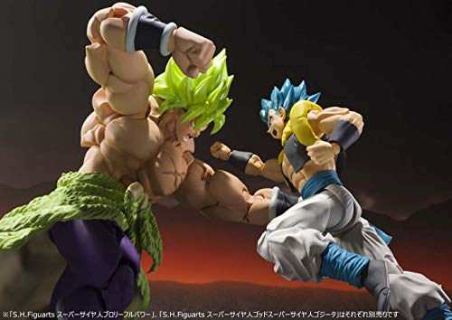 S.H.フィギュアーツ ドラゴンボール スーパーサイヤ人ゴッドスーパーサイヤ人ゴジータ 約140mm ABS&PVC製 塗装済み可動フィギュア - Image 2