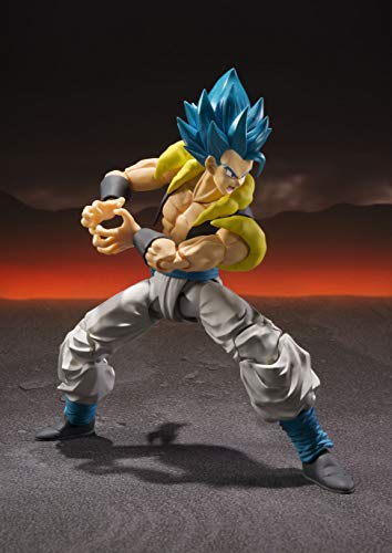 S.H.フィギュアーツ ドラゴンボール スーパーサイヤ人ゴッドスーパーサイヤ人ゴジータ 約140mm ABS&PVC製 塗装済み可動フィギュア - Image 5