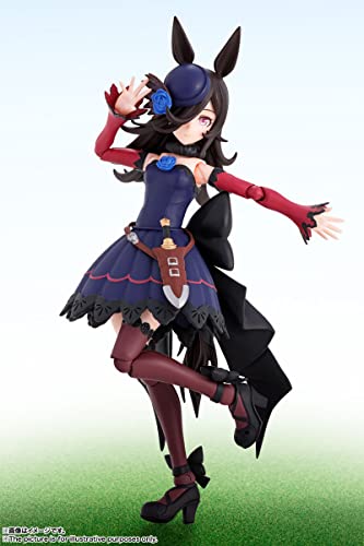 S.H.フィギュアーツ ウマ娘 プリティーダービー ライスシャワー 約120mm ABS&PVC製 塗装済み可動フィギュア - Image 2