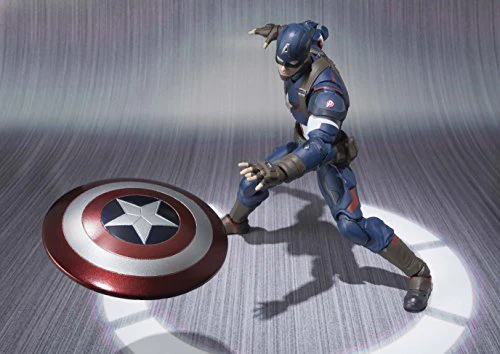 S.H.フィギュアーツ アベンジャーズ キャプテン・アメリカ 約155mm ABS&PVC製 塗装済み可動フィギュア - Image 4