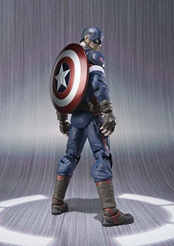 S.H.フィギュアーツ アベンジャーズ キャプテン・アメリカ 約155mm ABS&PVC製 塗装済み可動フィギュア - Image 8