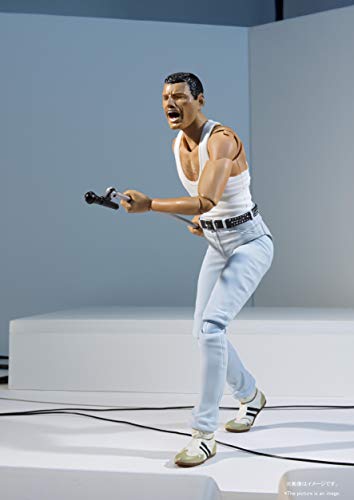 S.H.フィギュアーツ フレディ・マーキュリー ライヴ・エイド Ver. 約150mm ABS&PVC製 塗装済み可動フィギュア - Image 2
