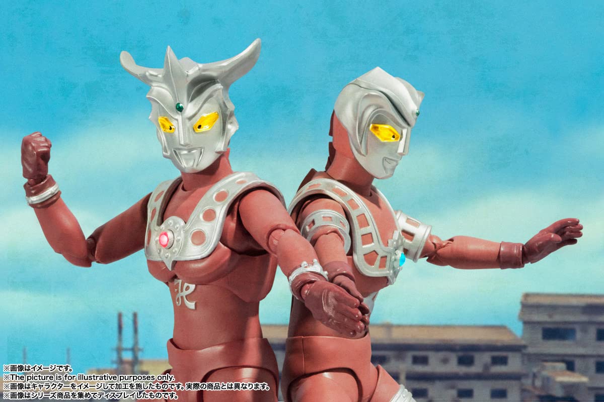 S.H.フィギュアーツ ウルトラマンレオ アストラ 約150mm ABS&PVC製 塗装済み可動フィギュア - Image 3