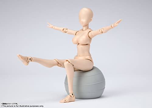 S.H.フィギュアーツ ボディちゃん -矢吹健太朗- Edition DX SET (Pale orange Color Ver.) 約135mm PVC&ABS製 可動フィギュア - Image 2
