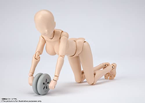 S.H.フィギュアーツ ボディちゃん -矢吹健太朗- Edition DX SET (Pale orange Color Ver.) 約135mm PVC&ABS製 可動フィギュア - Image 3
