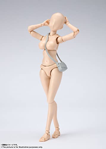 S.H.フィギュアーツ ボディちゃん -矢吹健太朗- Edition DX SET (Pale orange Color Ver.) 約135mm PVC&ABS製 可動フィギュア - Image 5