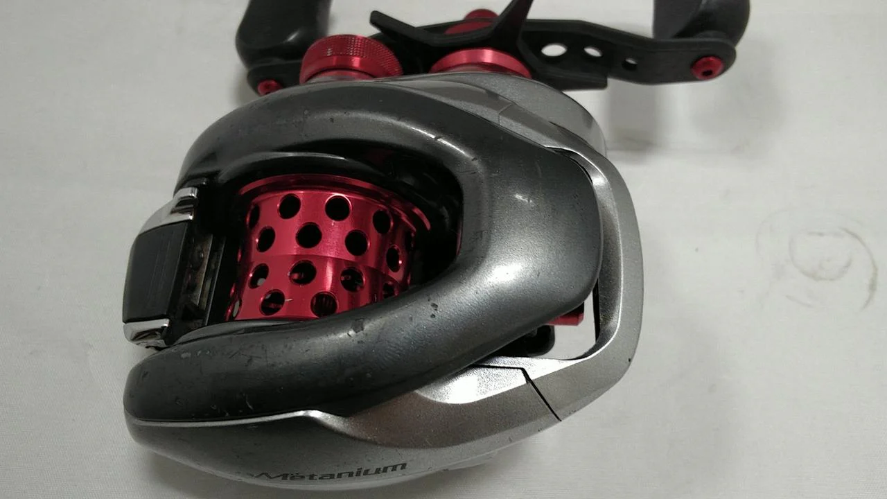 SHIMANO Bait reel 13 Metanium XG with KTF parts installed - Image 9
