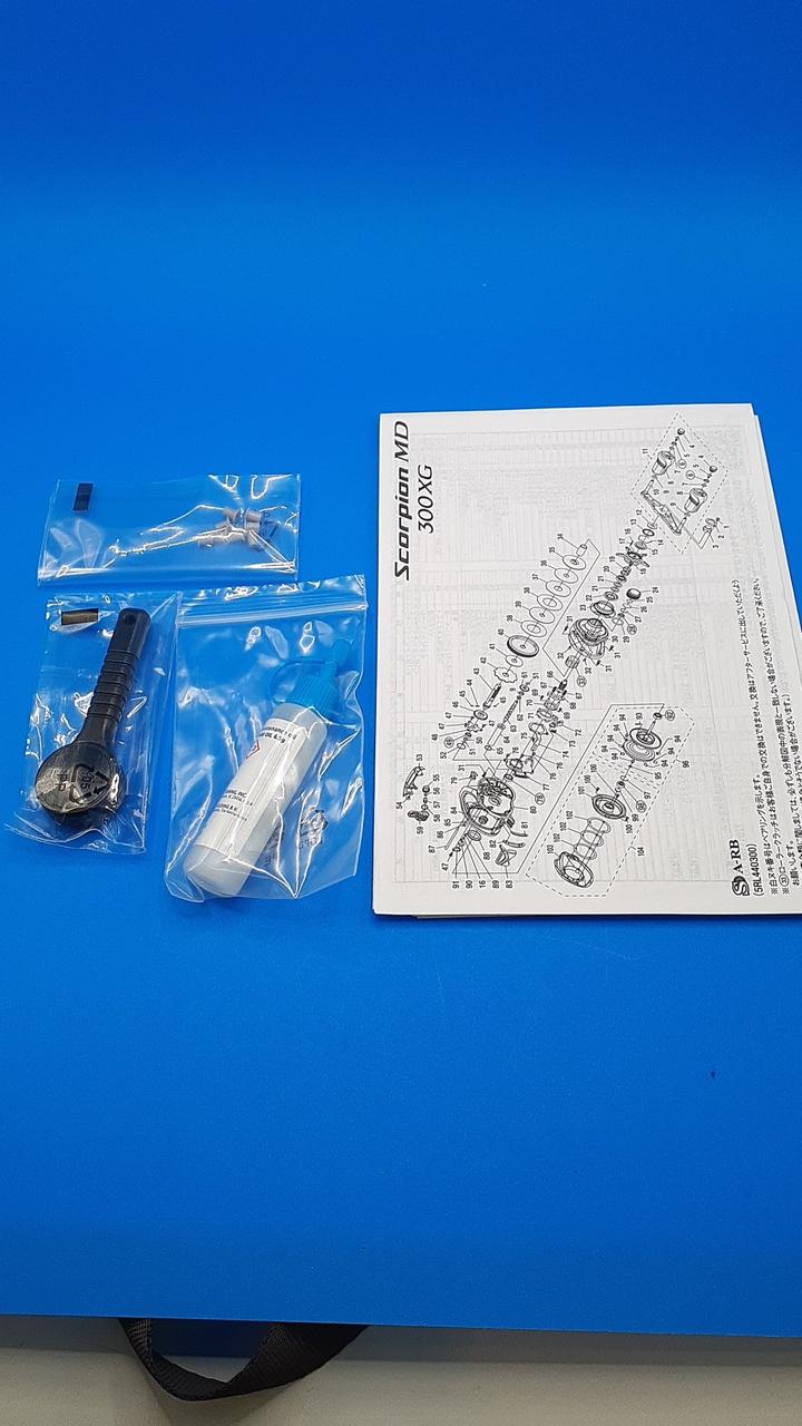 SHIMANO Baitcasting reel 21 SCORPION MD 301XGLH 043603 - Image 9