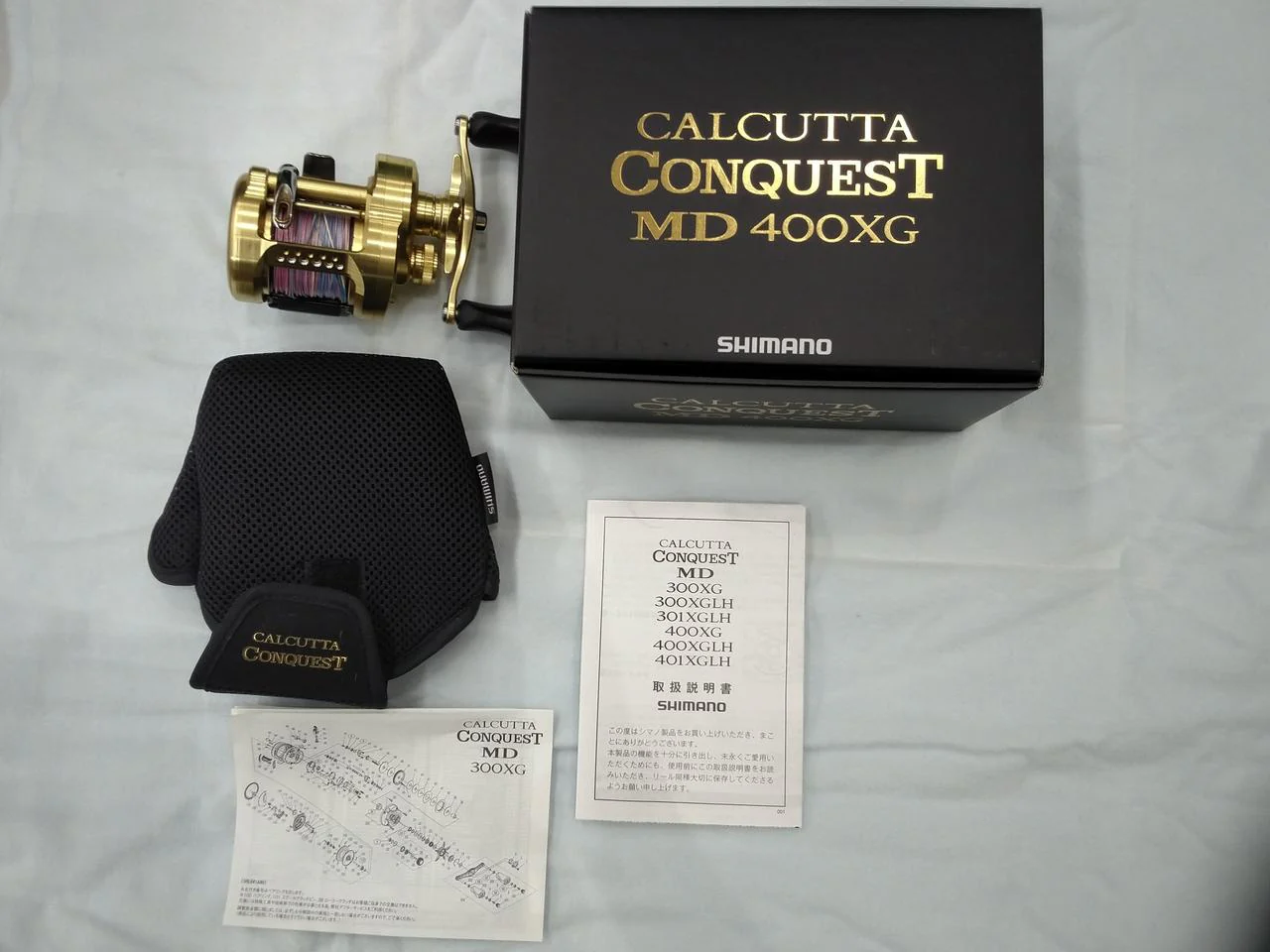 SHIMANO Baitcasting reel 23 Calcutta Conquest MD400XG