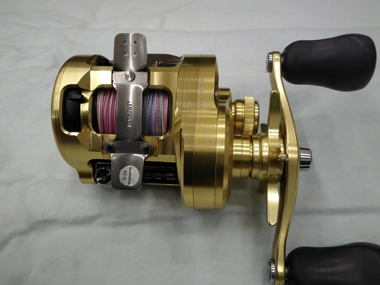 SHIMANO Baitcasting reel 23 Calcutta Conquest MD400XG - Image 2