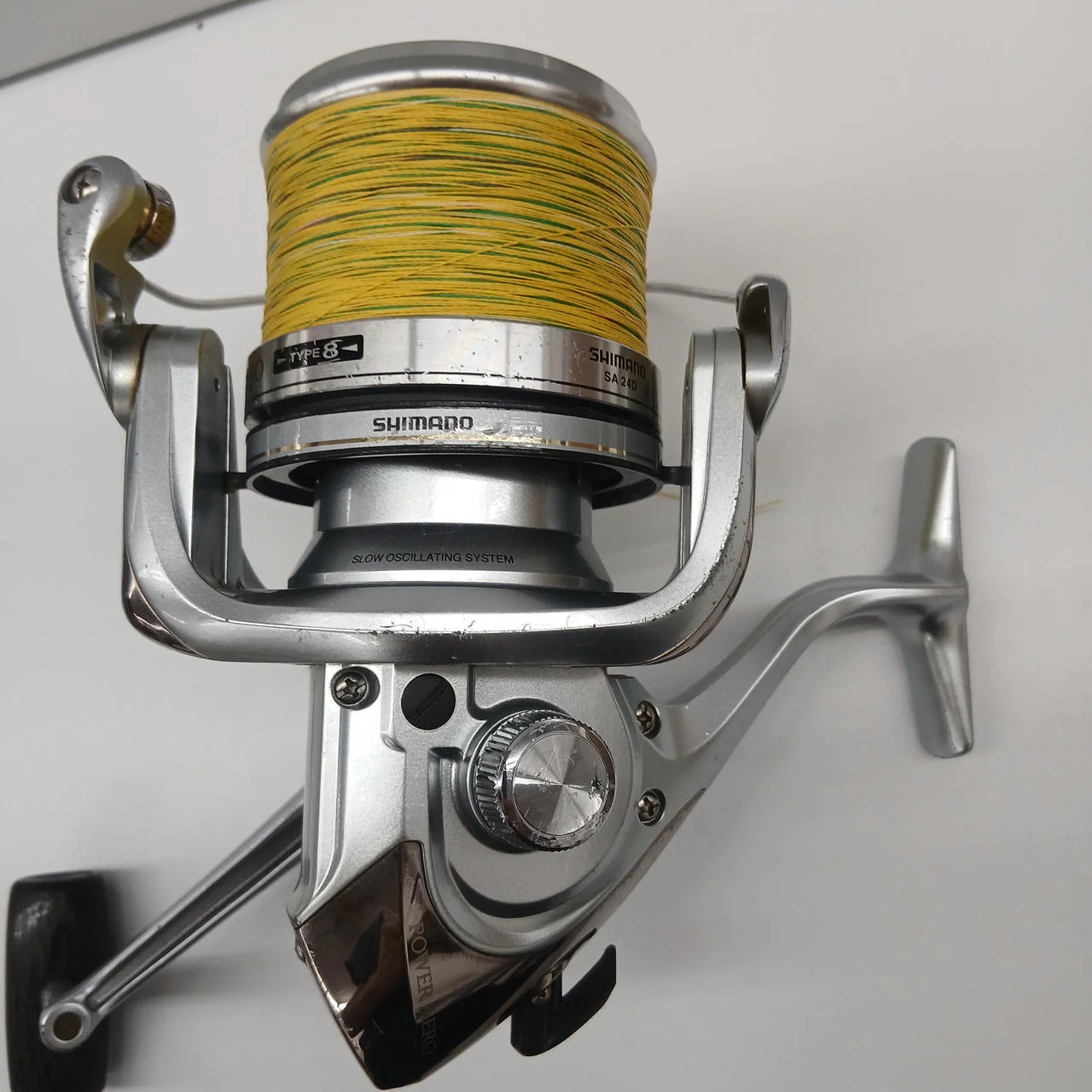 SHIMANO Casting Spinning Reel POWER AERO SA24D No. 8 - Image 2