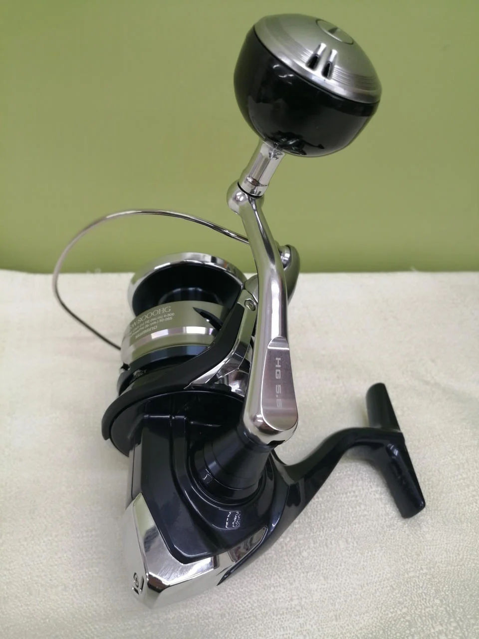 SHIMANO Spinning Reel 21 TWINPOWER SW8000HG - Image 6