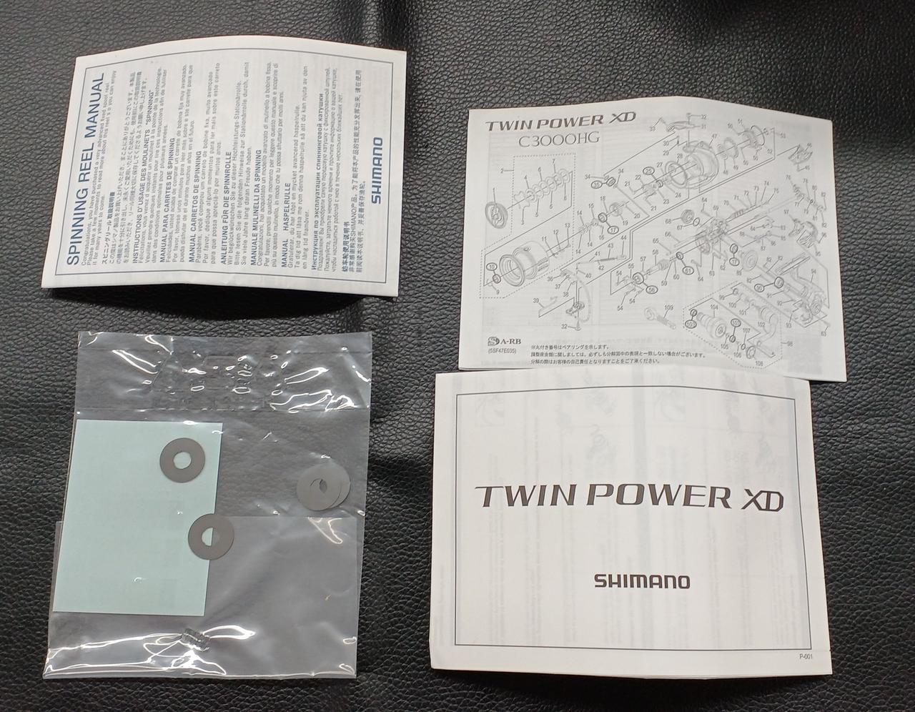 SHIMANO Spinning Reel 21TWIN POWER XD 4000XG-A - Image 7