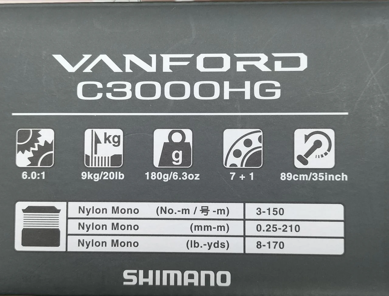SHIMANO Spinning Reel Vanford C3000HG 04208 - Image 12
