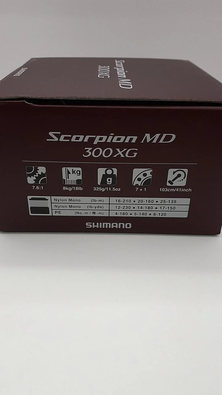 SHINANO Baitcasting Reel 24 SCORPION MD 300XG 047144 - Image 13