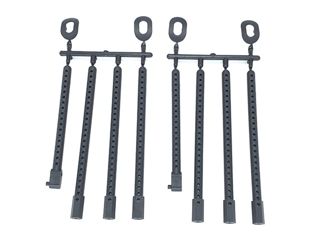 Square TGX-125 Body Mount For Tamiya Touring Cars