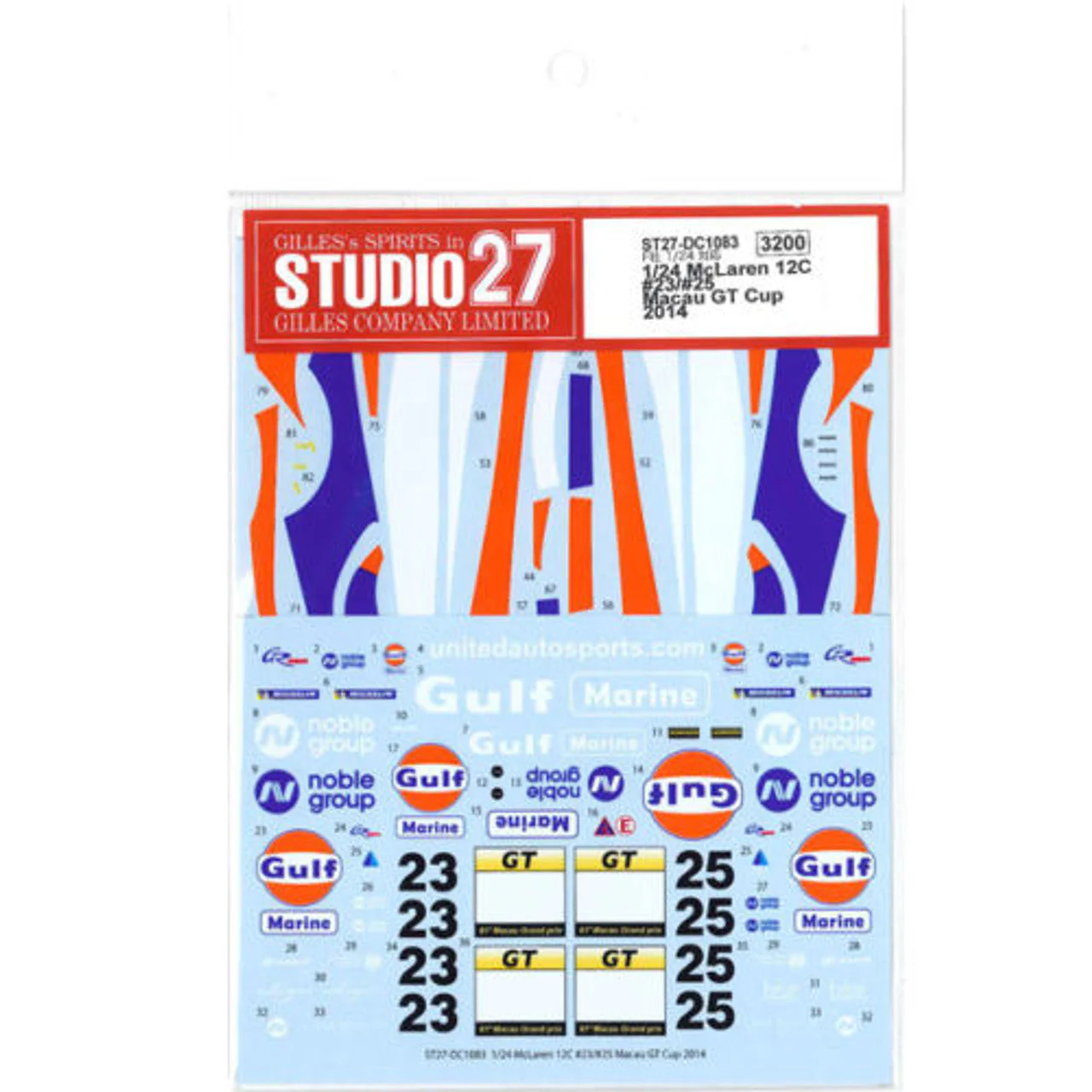 Studio27 DC1083 1/24 McLaren 12C #23/#25 - Image 4