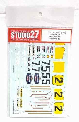 Studio27 DC304C 1/12 Honda NS500 Rothmans WGP 1985 - Image 2