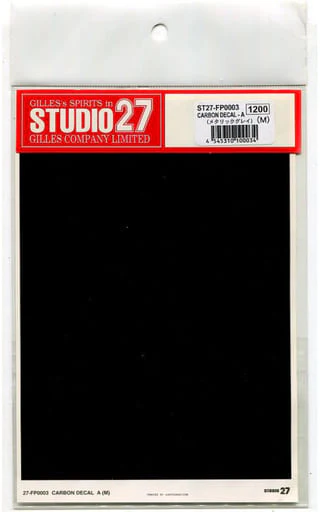 Studio27 FP0003 Carbon Decal A (M): Metallic Gary