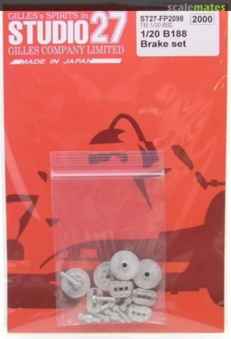 Studio27 FP2098 1/20 Benetton B188 Brake Set - Image 2