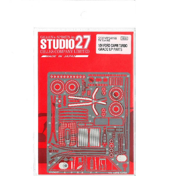 Studio27 FP24158 1/24 Ford Capri Turbo Detail Up Parts (Tamiya) - Image 2