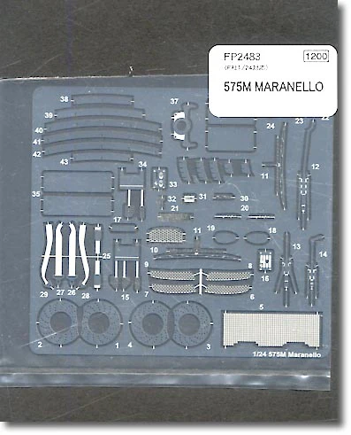 Studio27 FP2483 1/24 Ferrari 575M Maranello Grade Up Parts