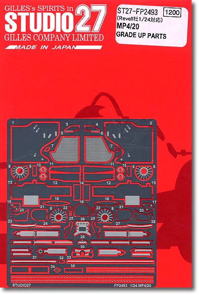 Studio27 FP2493 1/24 Revell McLaren MP4-20 Grade up Parts