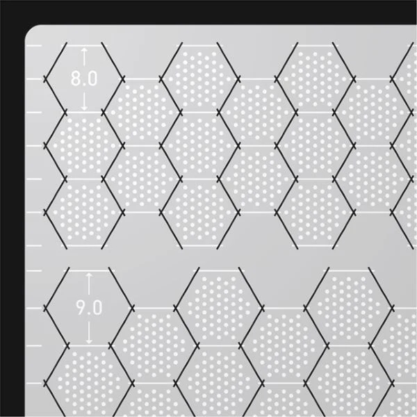 Sujiborido TSD00326 Masking Tape Cutting Guide (Hexagonal) - Image 4