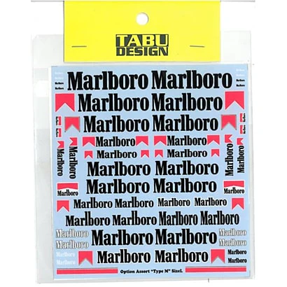 Tabu Design 00001 1/20 M type decal L size