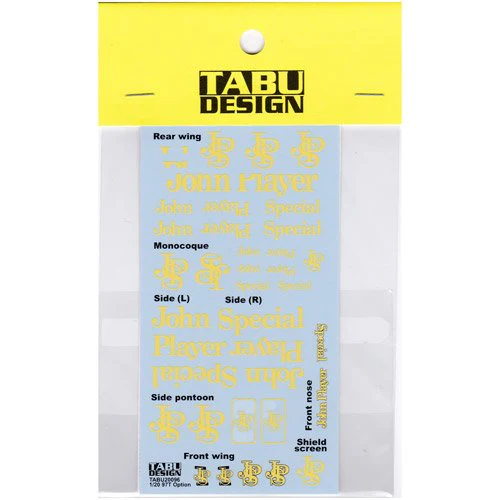 Tabu Design 20096 1/20 97T Optional Decal - Image 2