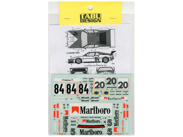 Tabu Design 24064 1/24 BMW M1 #5/#20 - Image 2