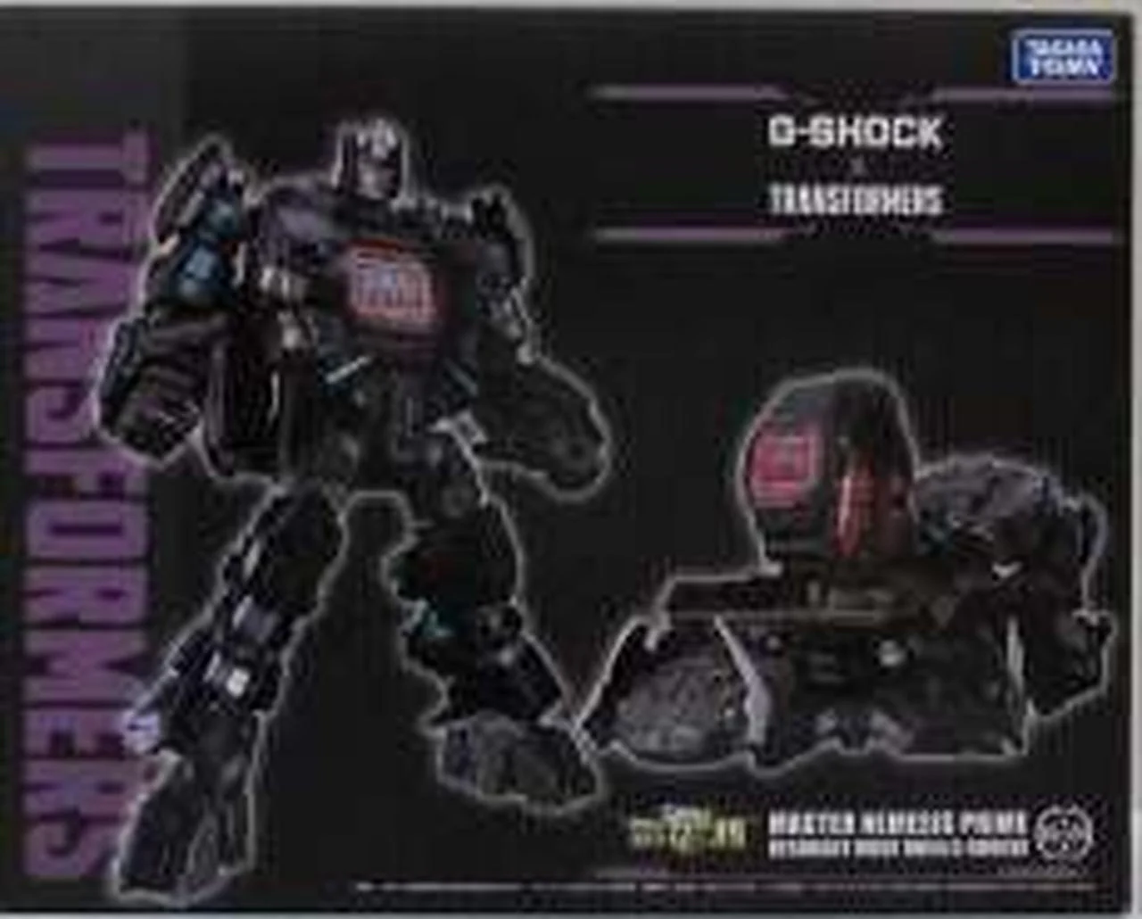 TAKARA TOMY Master Nemesis Prime Resonant Mode "G-SHOCK x Transformers"