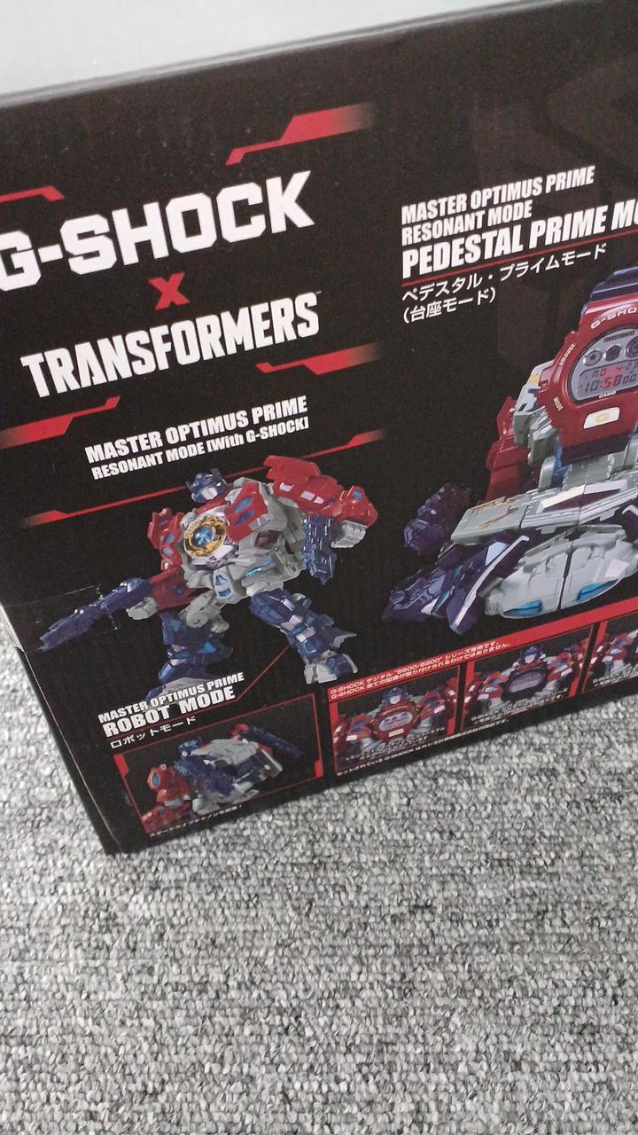 Takara Tomy Unopened Master Optimus Prime Resonant Mode G-SHOCK x TRANSFORMERS - Image 4
