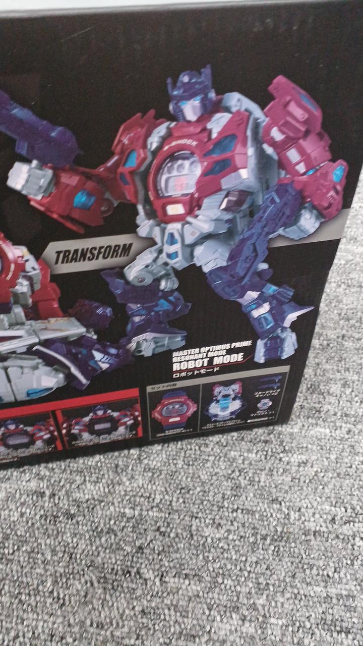 Takara Tomy Unopened Master Optimus Prime Resonant Mode G-SHOCK x TRANSFORMERS - Image 5