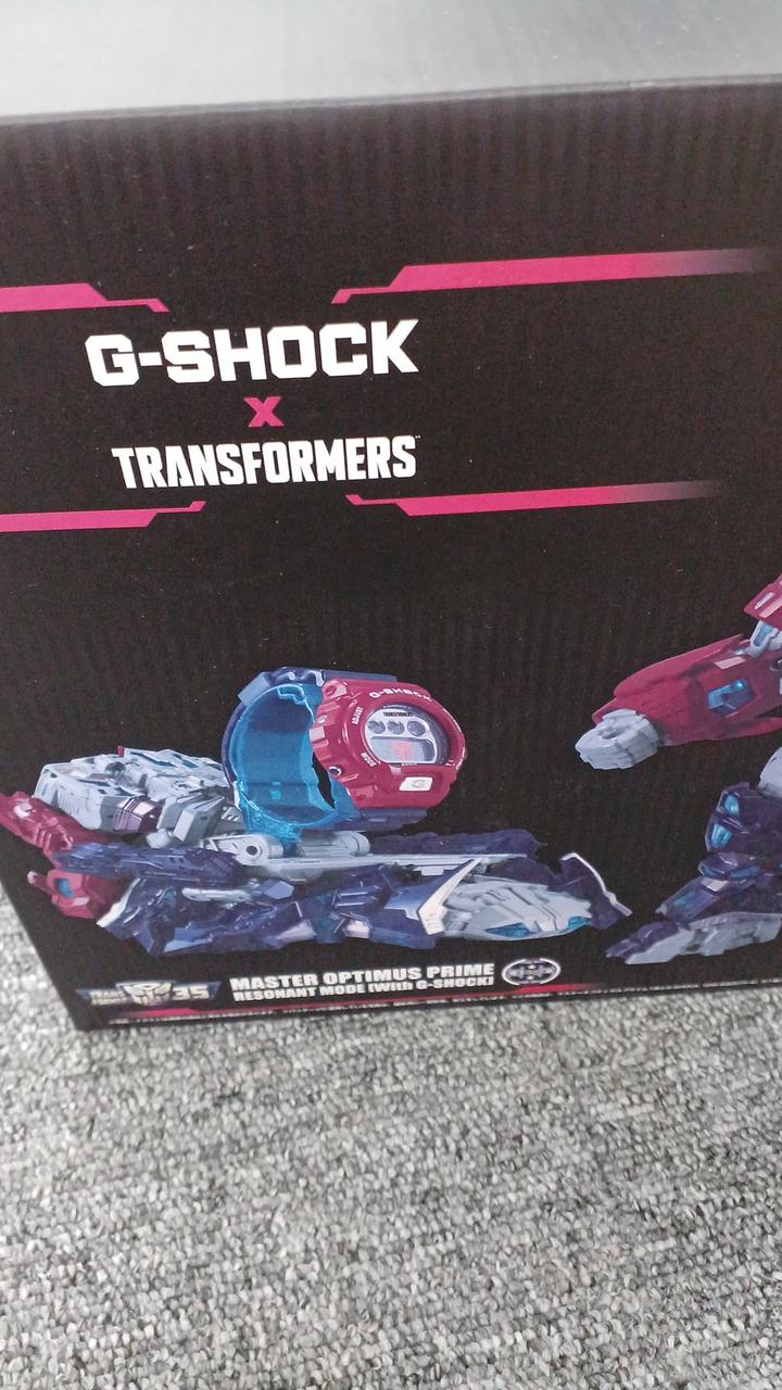 Takara Tomy Unopened Master Optimus Prime Resonant Mode G-SHOCK x TRANSFORMERS - Image 6
