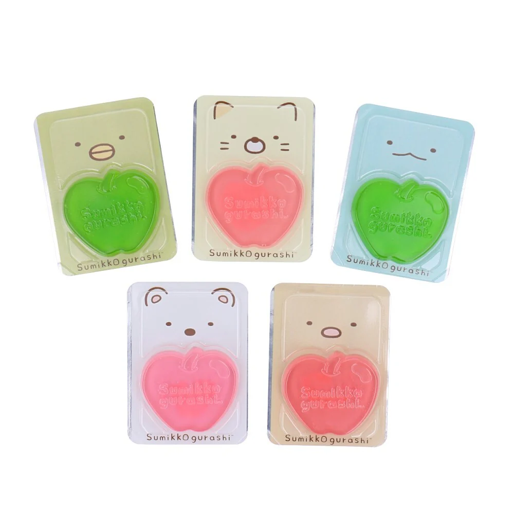 Tanseido Sumikko Gurashi Gummy Candy - Red & Green Apple,1 box (36 pcs)