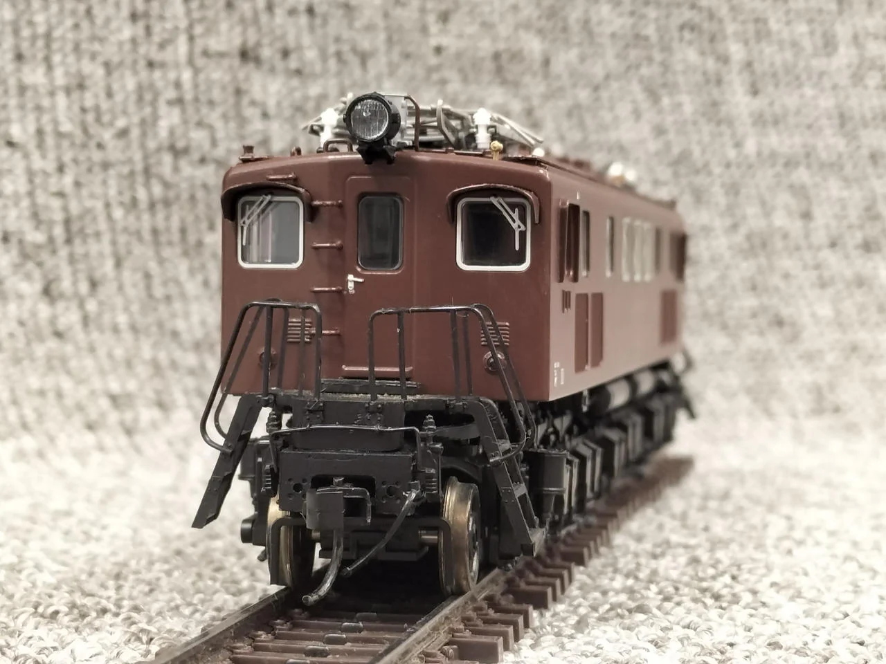Tenshodo EF15 DC Electric Locomotive Final Type 7 Windows H Rubber 52003