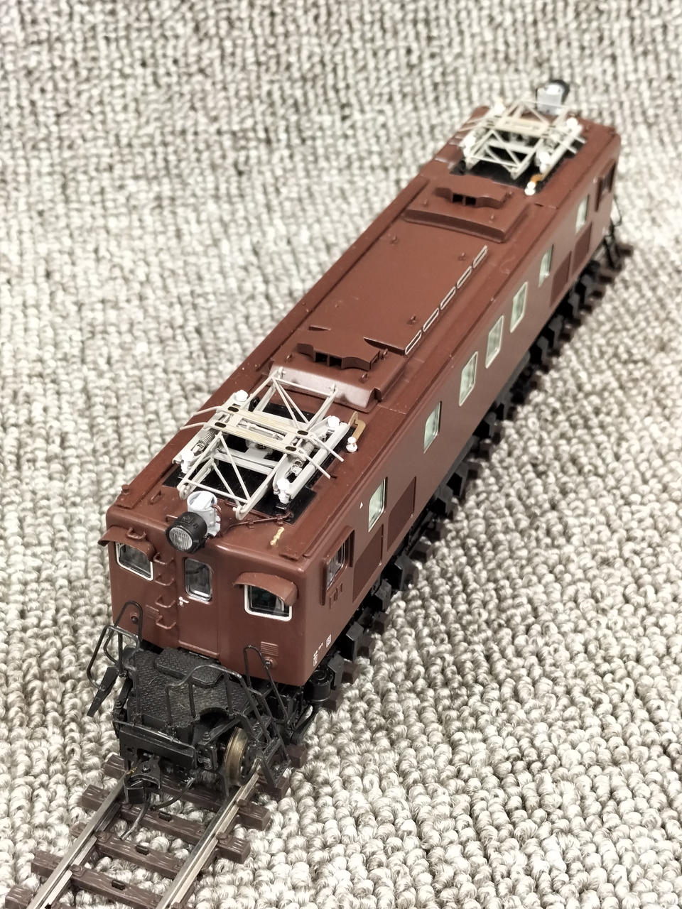 Tenshodo EF15 DC Electric Locomotive Final Type 7 Windows H Rubber 52003 - Image 2