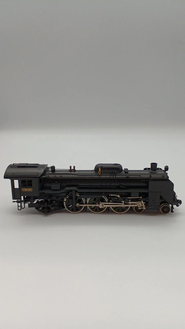 Tenshodo HO Gauge JNR Class C59 Steam Locomotive Postwar Model - Image 6