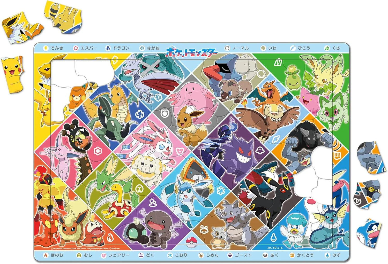 Tenyo ＭＣ－８０－６１６ Do you know the Pokemon's type? - Image 3