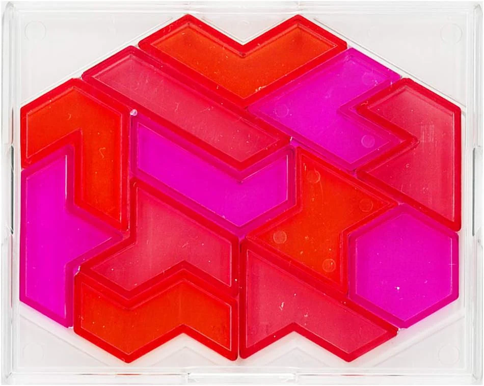 Tenyo TBB-03 Hexamond Brain Block Perpetual Puzzle, Level 3 - Image 2