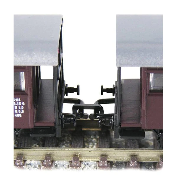 TGW 14090 Wooden 2-axle passenger car Miyazaki Kotsu Co., Ltd. Railway Department Fuha 4.5 (late model, steel plate specification) 2-car set - Image 2