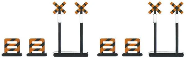 TGW NA-59 Unmanned Level Crossing (4 Level Crossing Alarms, 4 Protective Fences Included)