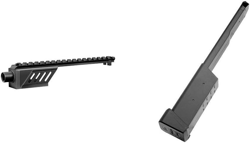 Tokyo Marui No.9 G18C Attachment Rail & No.4 G18C 100 Continuous Fire  for Electric Hand [Set Purchase]