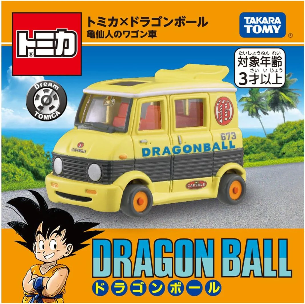Tomica Dream Tomica x Dragon Ball Kamesennin Wagon Car - Image 2