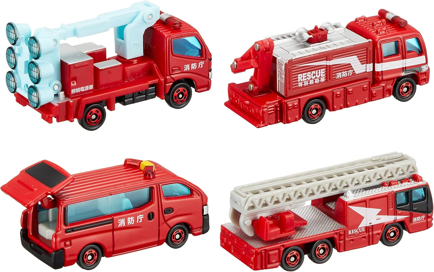 Tomica Gift Fire Engines Collection 2 - Image 2