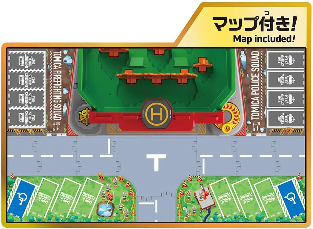 Tomica Round Change! Sound Fire Training School - Image 4